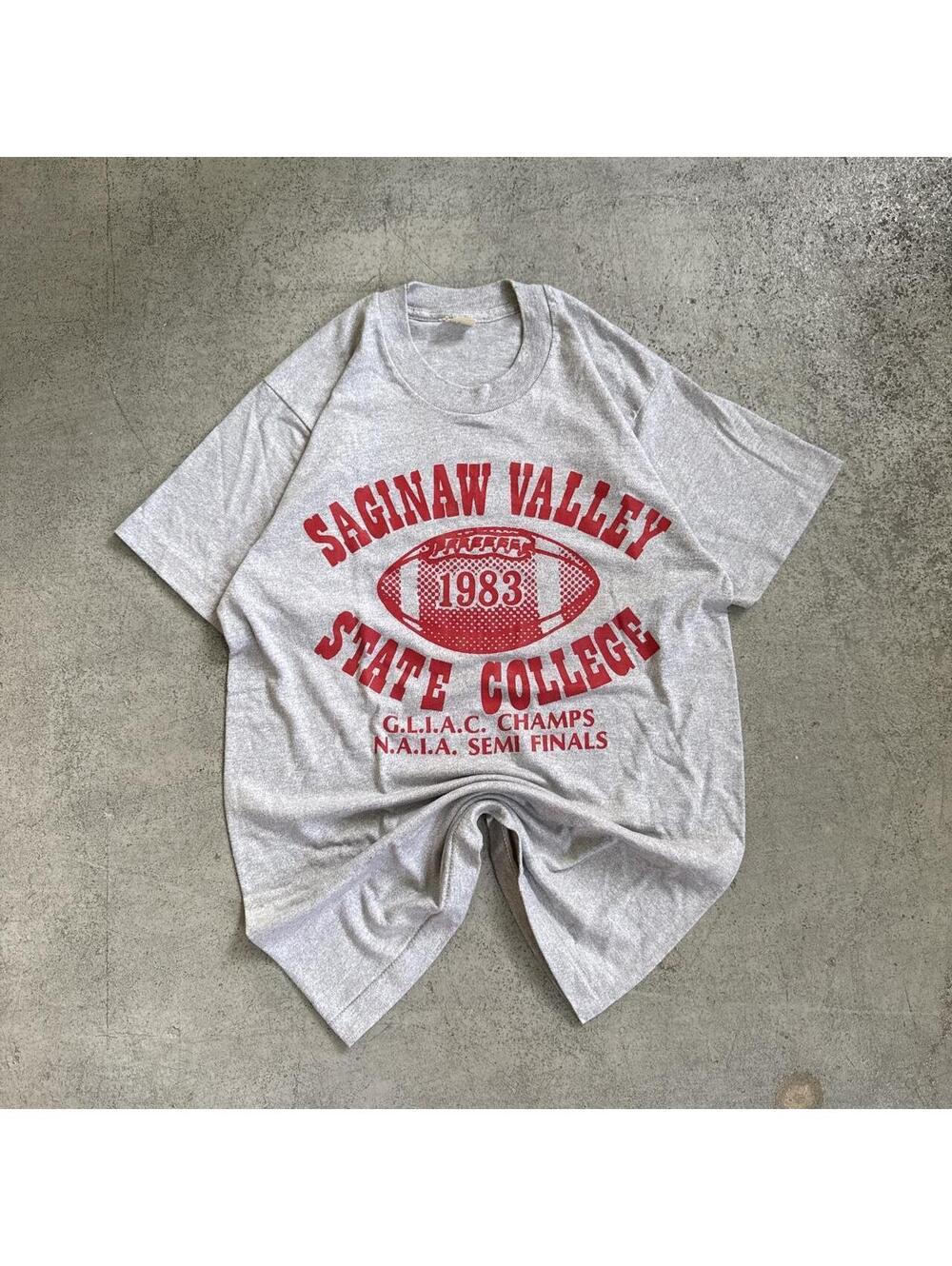 Vintage 80s Saginaw Valley State College Champions T Shirt